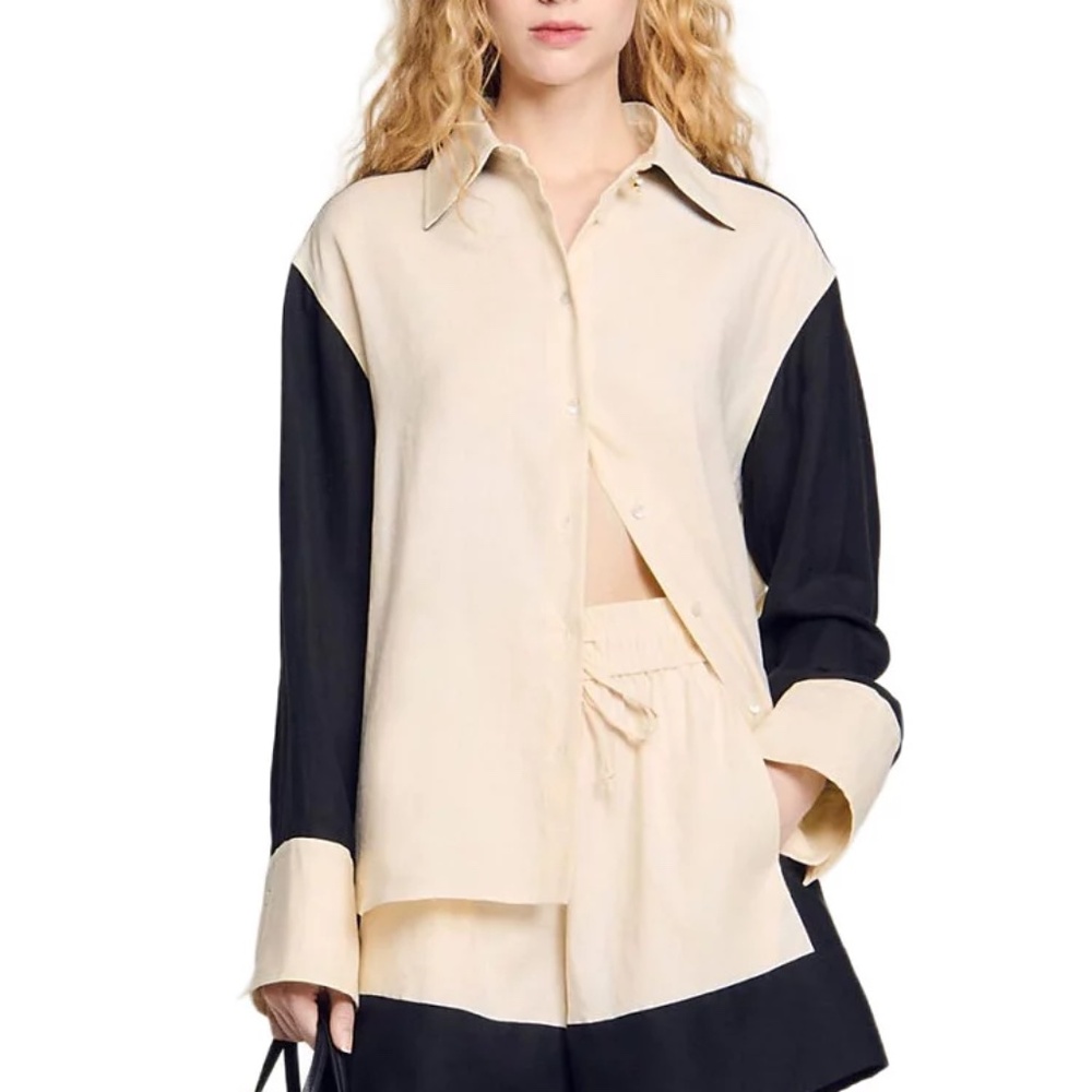 Grace Two Tone Shirt